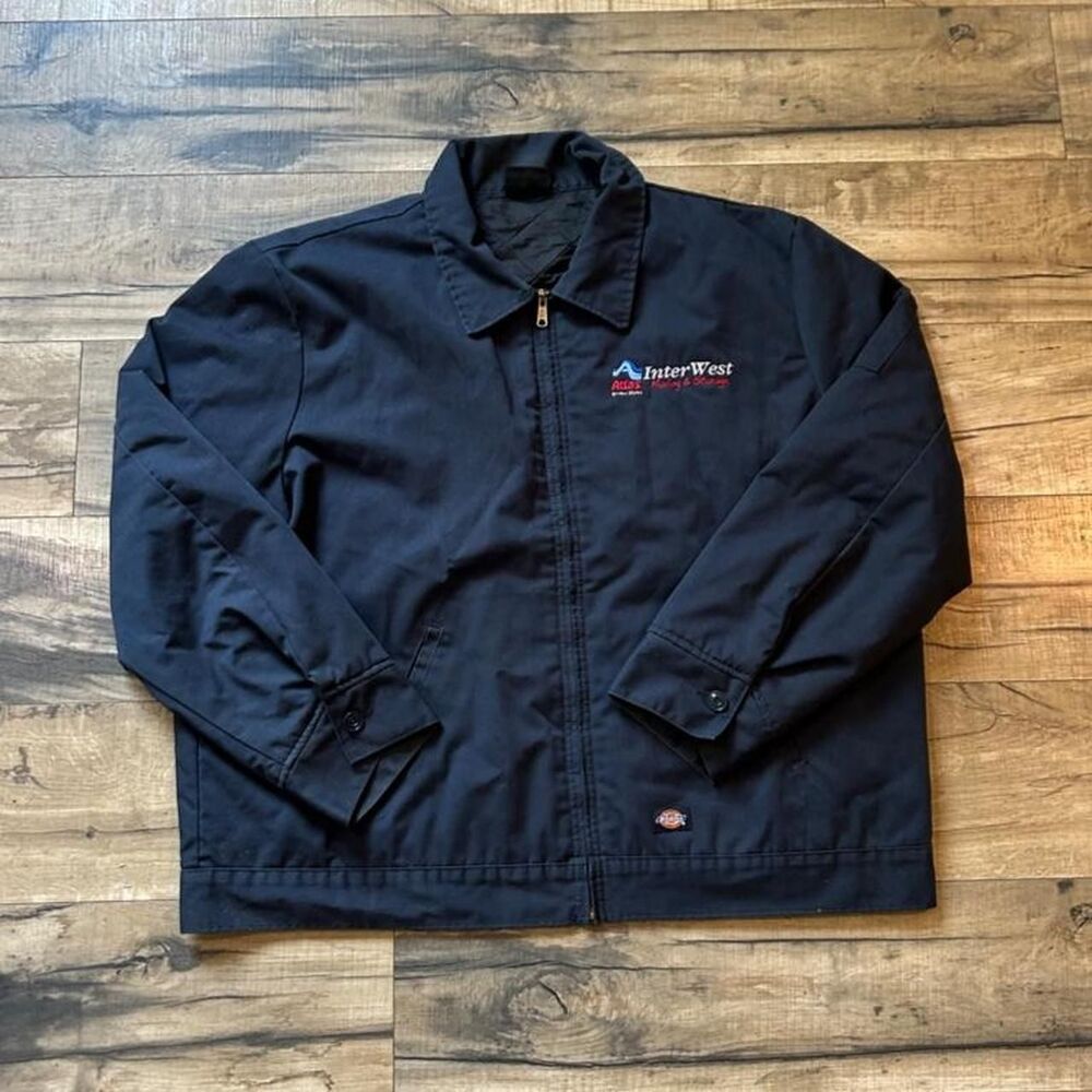 Dickies Men's Black and Navy Jacket